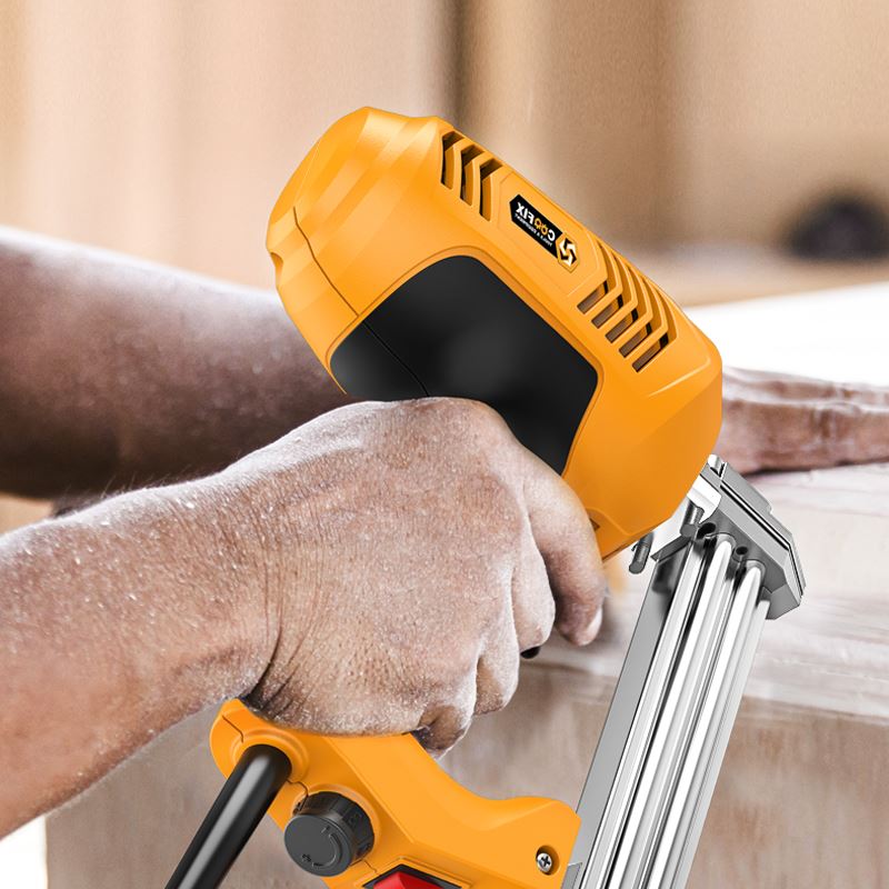 HOW TO USE THE ELECTRIC NAIL GUN HOW TO USE THE ELECTRIC NAIL GUN